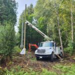 Overhead High-Voltage Lines